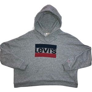 Levi's - XL Pullover Hoodie Grey / Gray